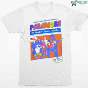 I Left The House To See Paramore At Madison Square Garden Live Shirt Size Medium